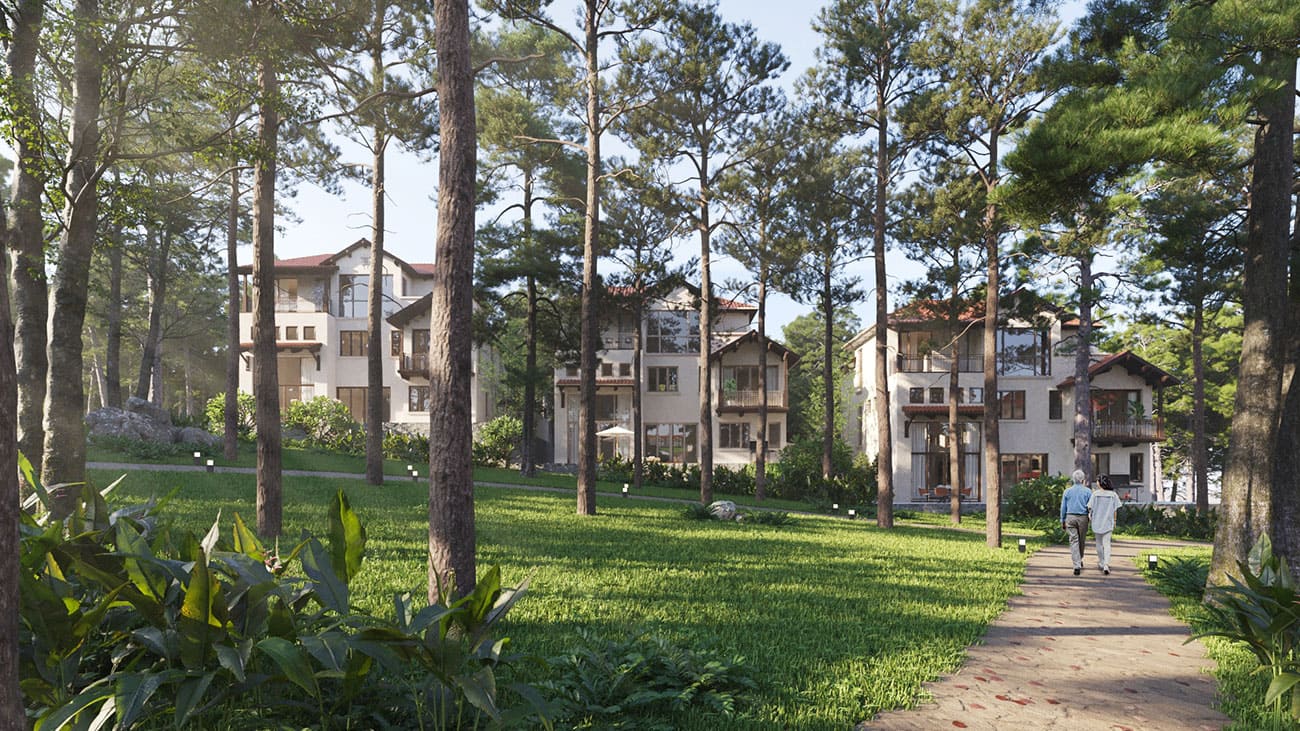Thanh Xuân Valley duy trì mật độ xây dựng thực tế ở mức 15%.