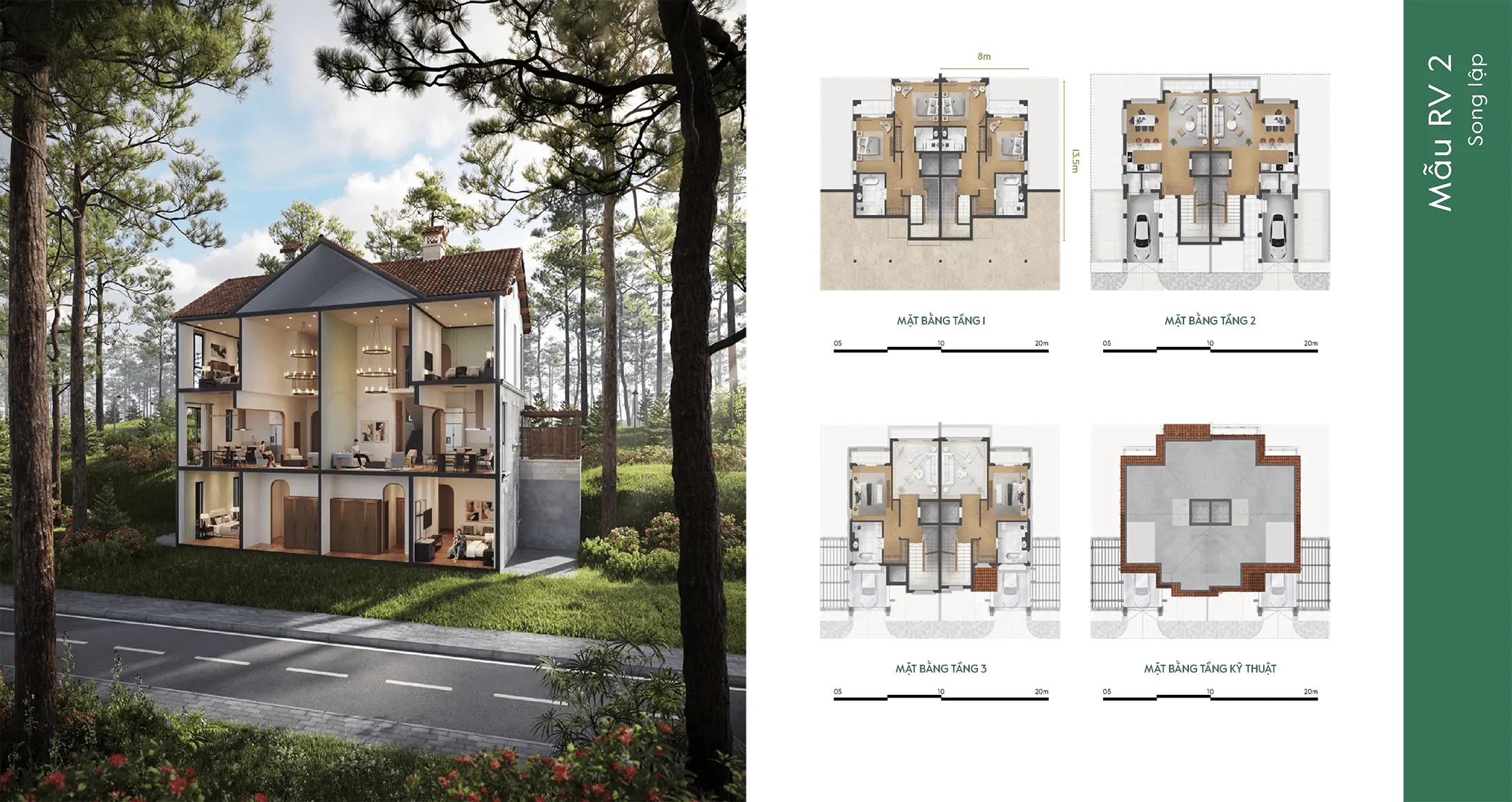 Layout thiết kế biệt thự Song lập Mẫu RV02 phân khu Valley Park Residence dự án Thung Lũng Thanh Xuân Layout thiết kế biệt thự Song lập Mẫu RV02 phân khu Valley Park Residence dự án Thung Lũng Thanh Xuân