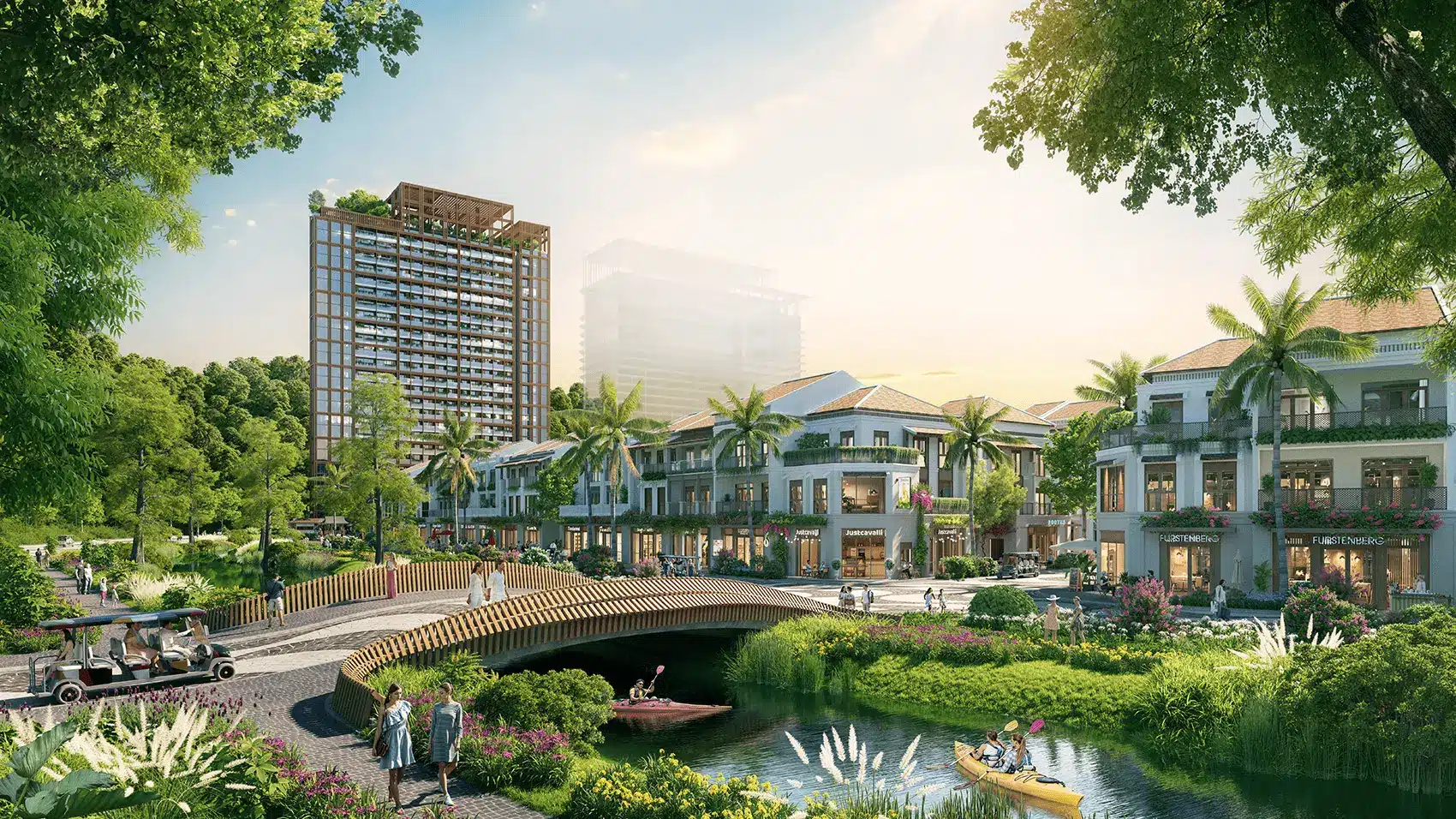 Khu du lịch và dịch vụ thương mại Xanh Island Cát Bà, điểm đến xanh và hiện đại tại đảo Cát Bà, Hải Phòng.