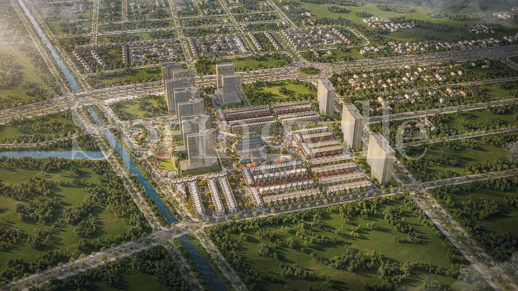 Spring Ville – khu đô thị xanh với tiện ích quốc tế tại Nhơn Trạch, Đồng Nai.