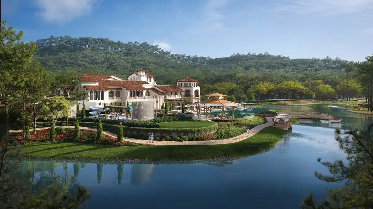 Biệt Thự Thanh Xuân Valley – nét chấm phá giữa thiên nhiên xanh mát và hệ sinh thái hài hòa. Ảnh: BIM Land