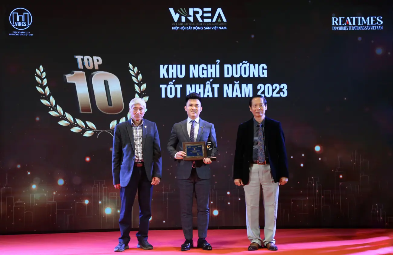 BIM Land và khu nghỉ dưỡng Thung Lũng Thanh Xuân được vinh danh trong Top 10 khu nghỉ dưỡng tốt nhất năm 2023.