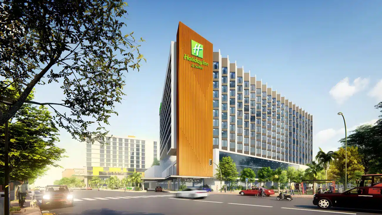 Khách sạn Holiday Inn & Suites Vientiane, dự án thứ sáu của BIM Group sau thành công của Thanh Xuân Valley Vĩnh Phúc.