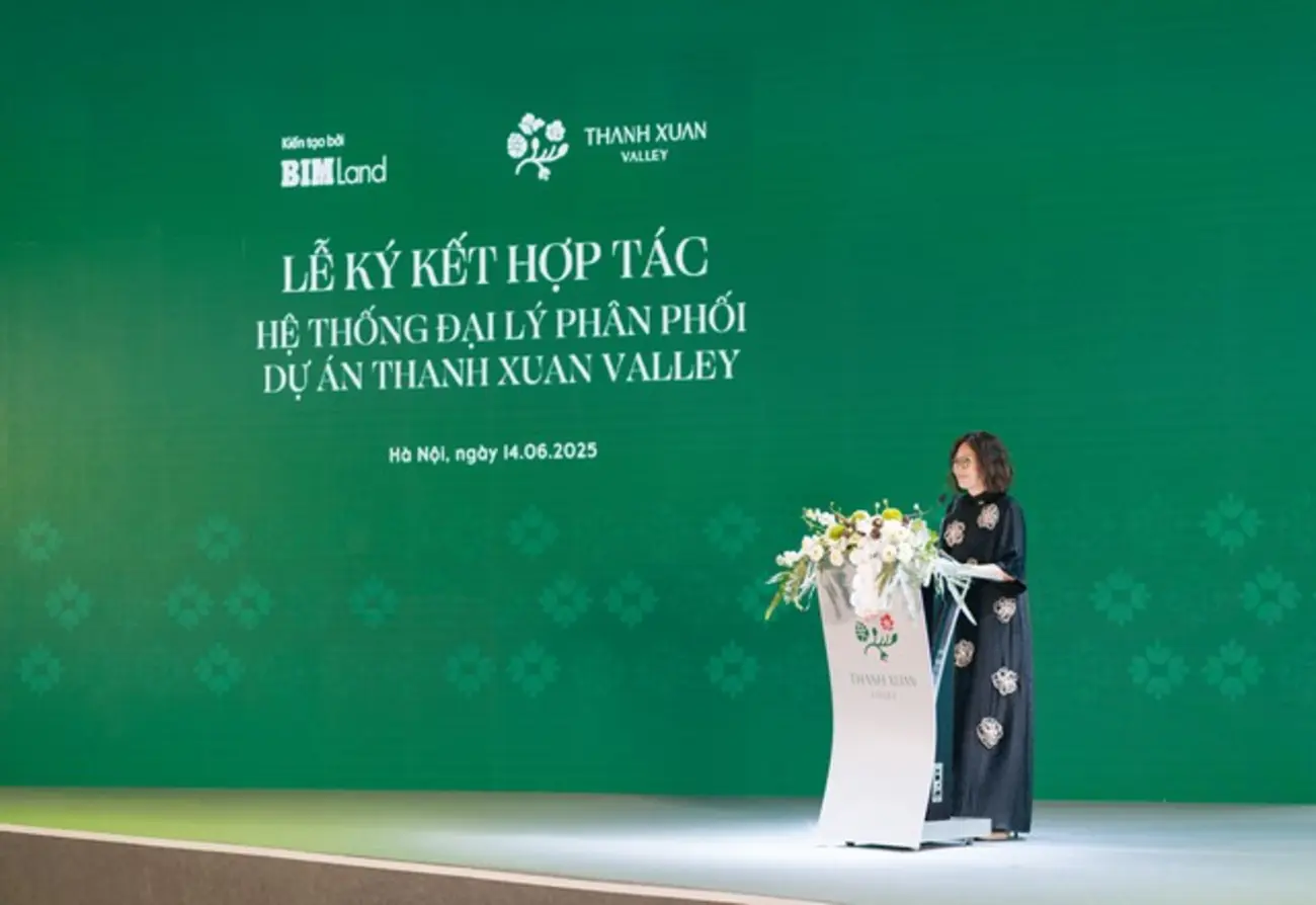 Lễ ký kết hợp tác hệ thống đại lý phân phối dự án Thanh Xuân Valley tại Hà Nội ngày 14.06.2025.